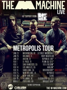 the m machine tour dates