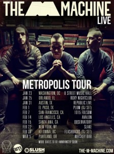 The M Machine Announces Metropolis Tour