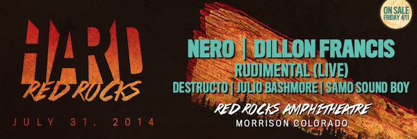 HARD Red Rocks 2014 lineup, tickets, VIP